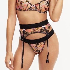 For Love and Lemons for Victoria’s Secret garter belt
